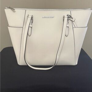 Michael Kors Cream Tote Bag